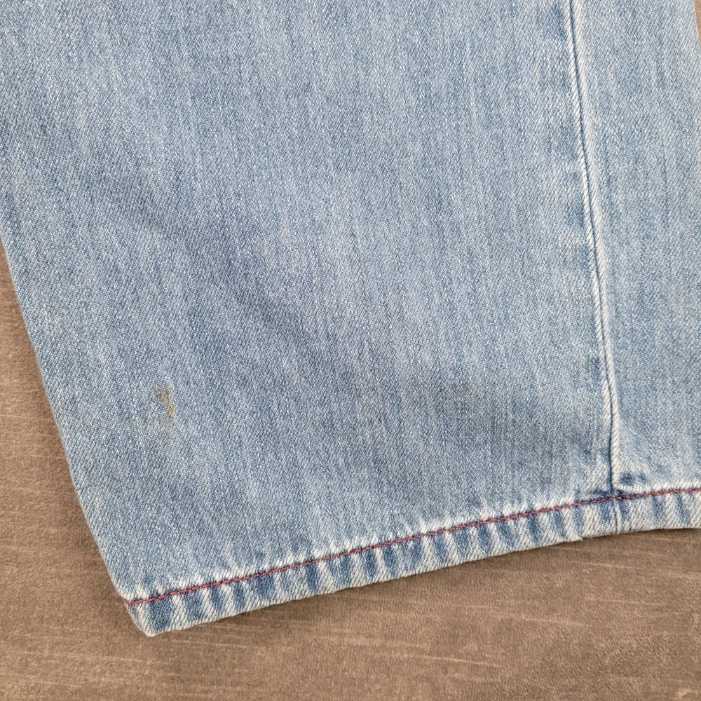 Tommy Bahama Cayman Island Relaxed Mens Jeans Actual Sz 34x29 Light Wash‎ Blue
